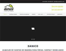 Tablet Screenshot of casasdanico.com